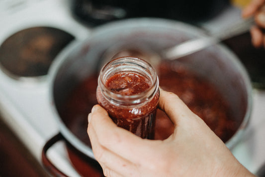 Rick's Muscadine Jam with Peach Reapers