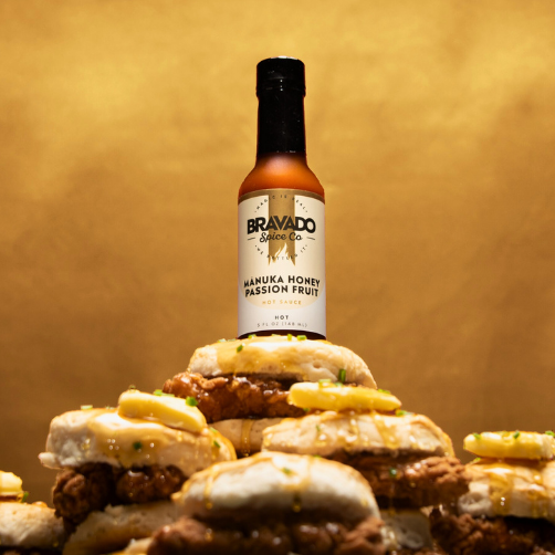 MĀNUKA HONEY & PASSION FRUIT HOT SAUCE