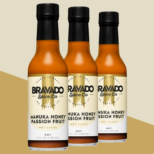 MĀNUKA HONEY & PASSION FRUIT HOT SAUCE