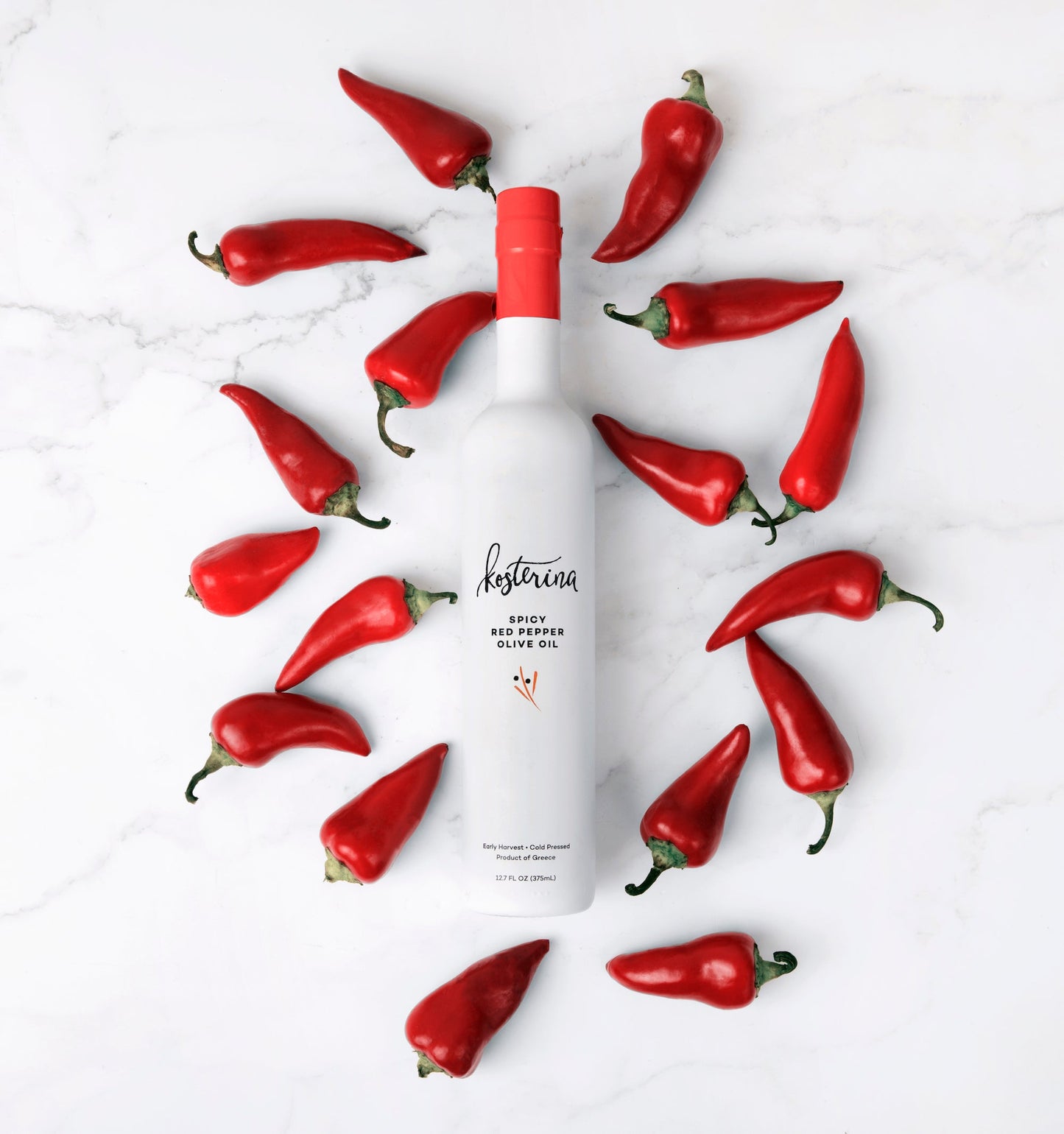 Aceite de oliva con pimiento rojo picante