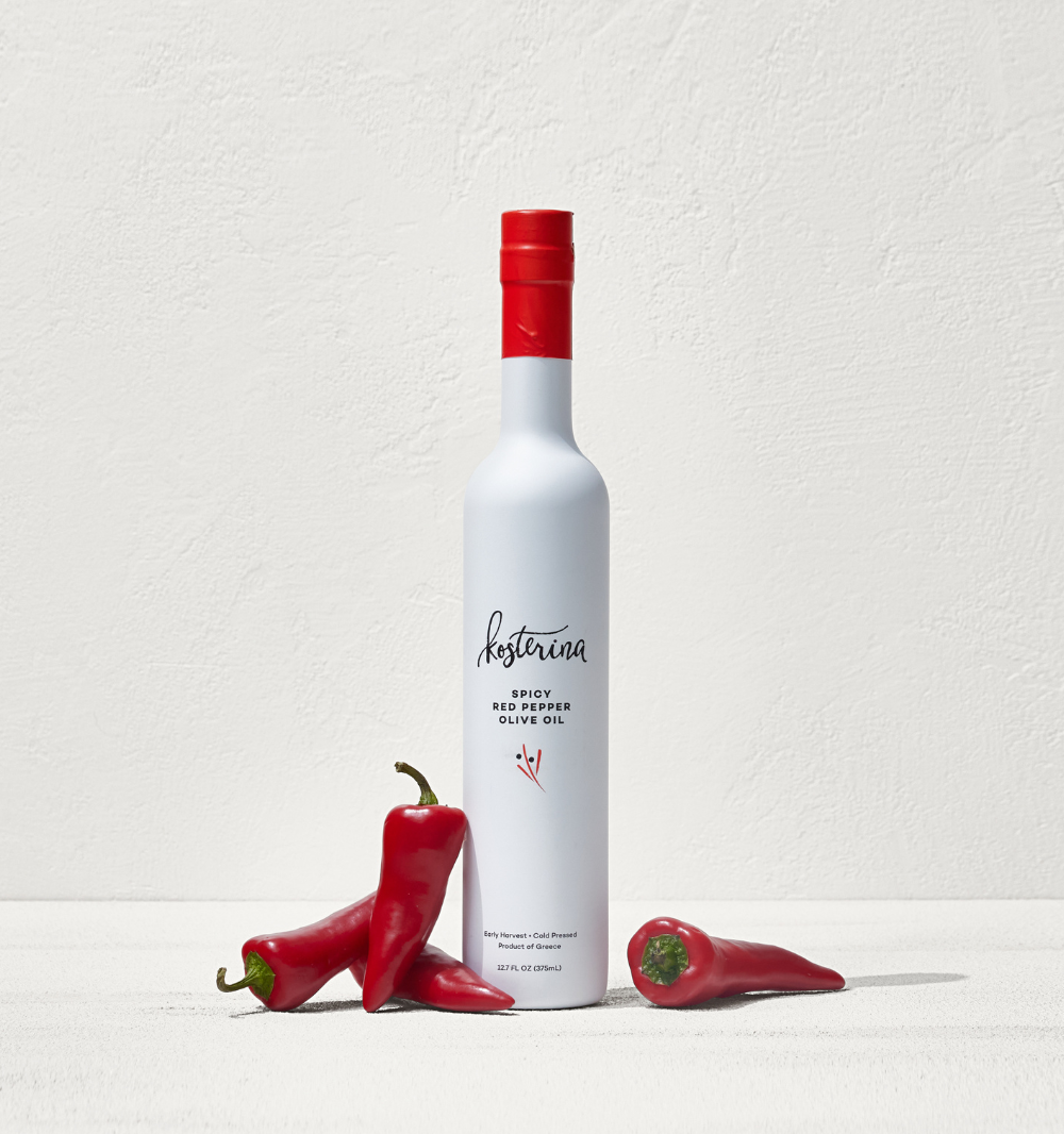 Aceite de oliva con pimiento rojo picante