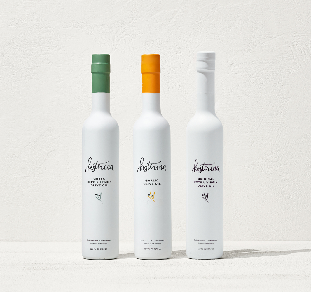 Trío de aceite de oliva