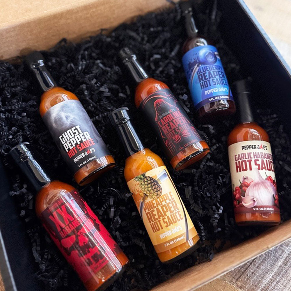 Pepper Joe's Hottest Hot Sauce Gift Box