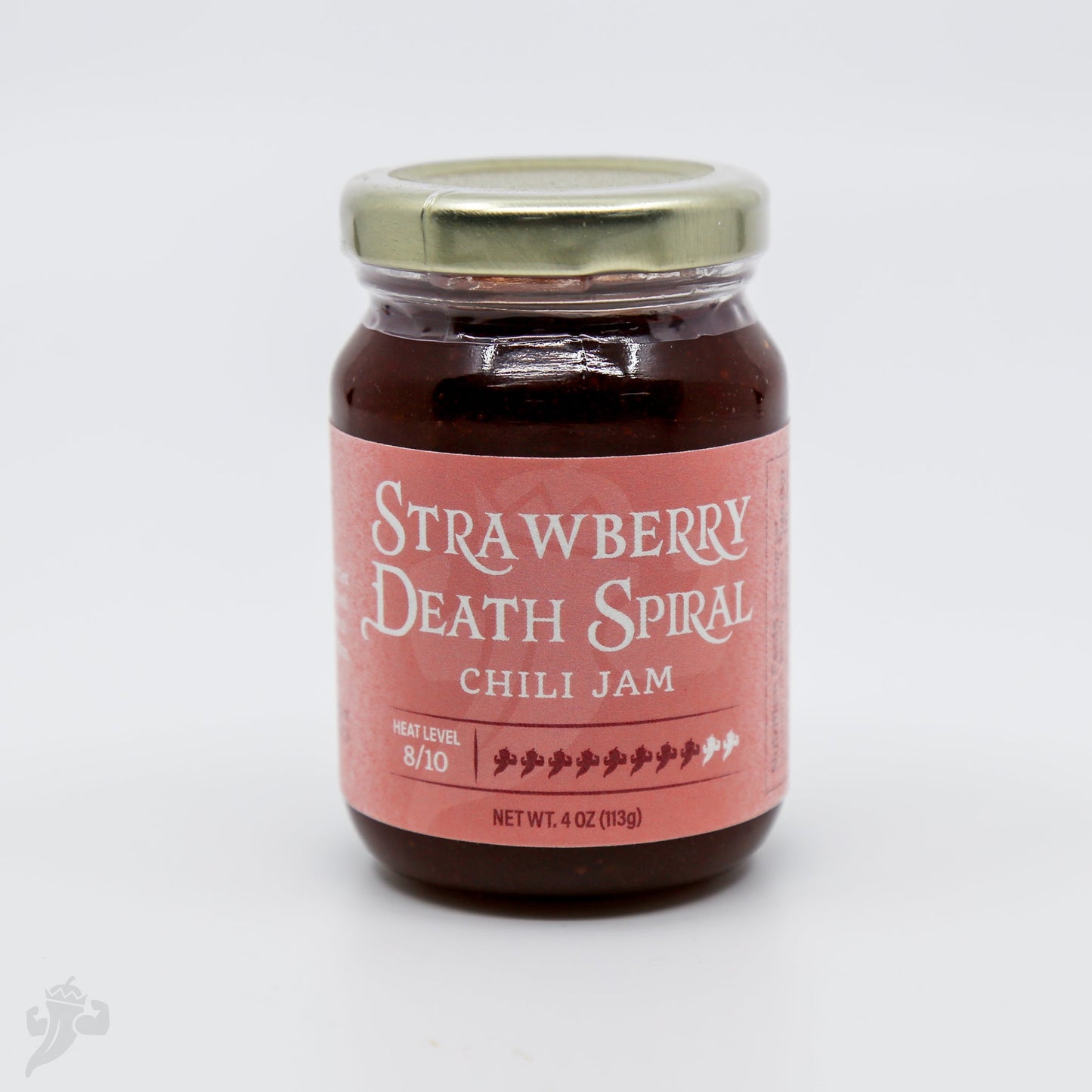 Mermelada de chile espiral de la muerte de fresa
