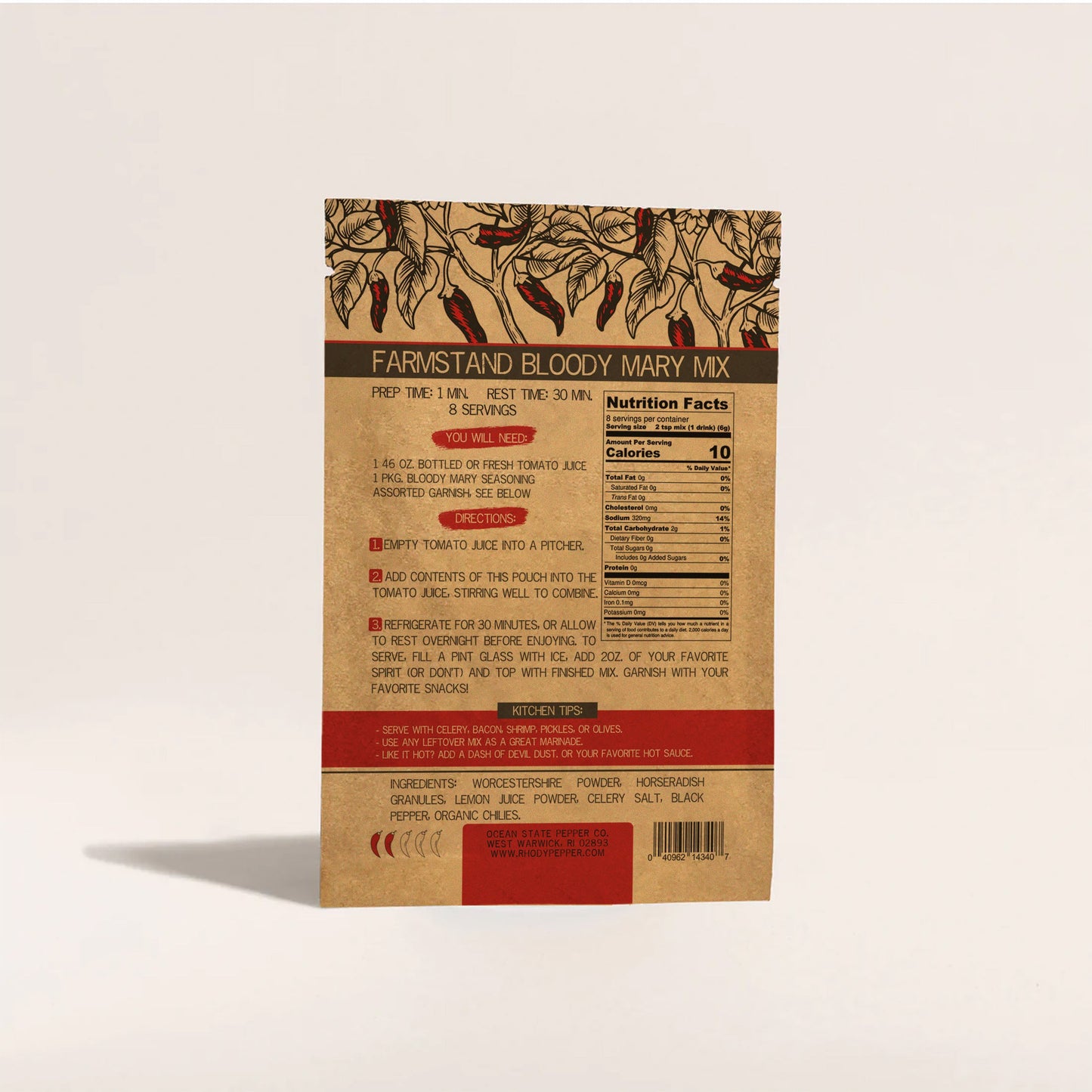 Mezcla de Bloody Mary de Farmstand