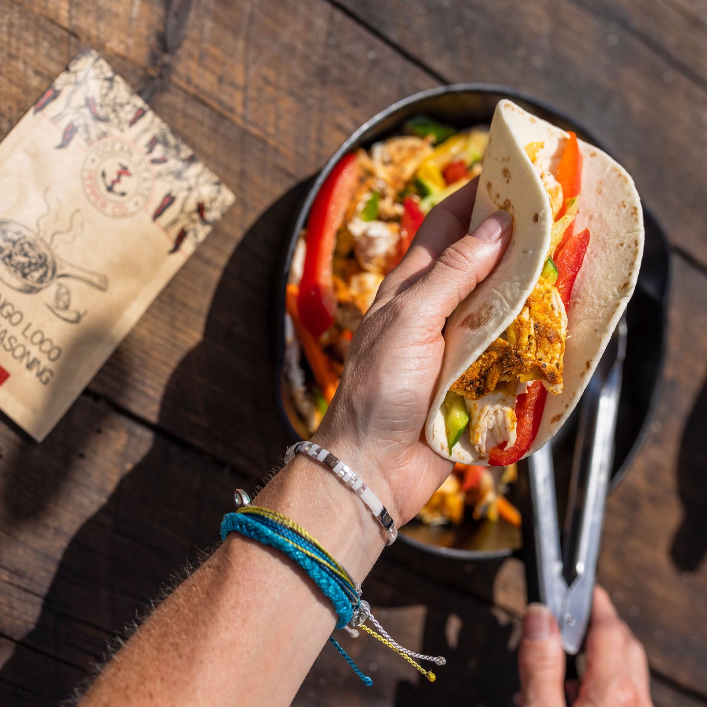 Condimento para fajitas El Gringo Loco
