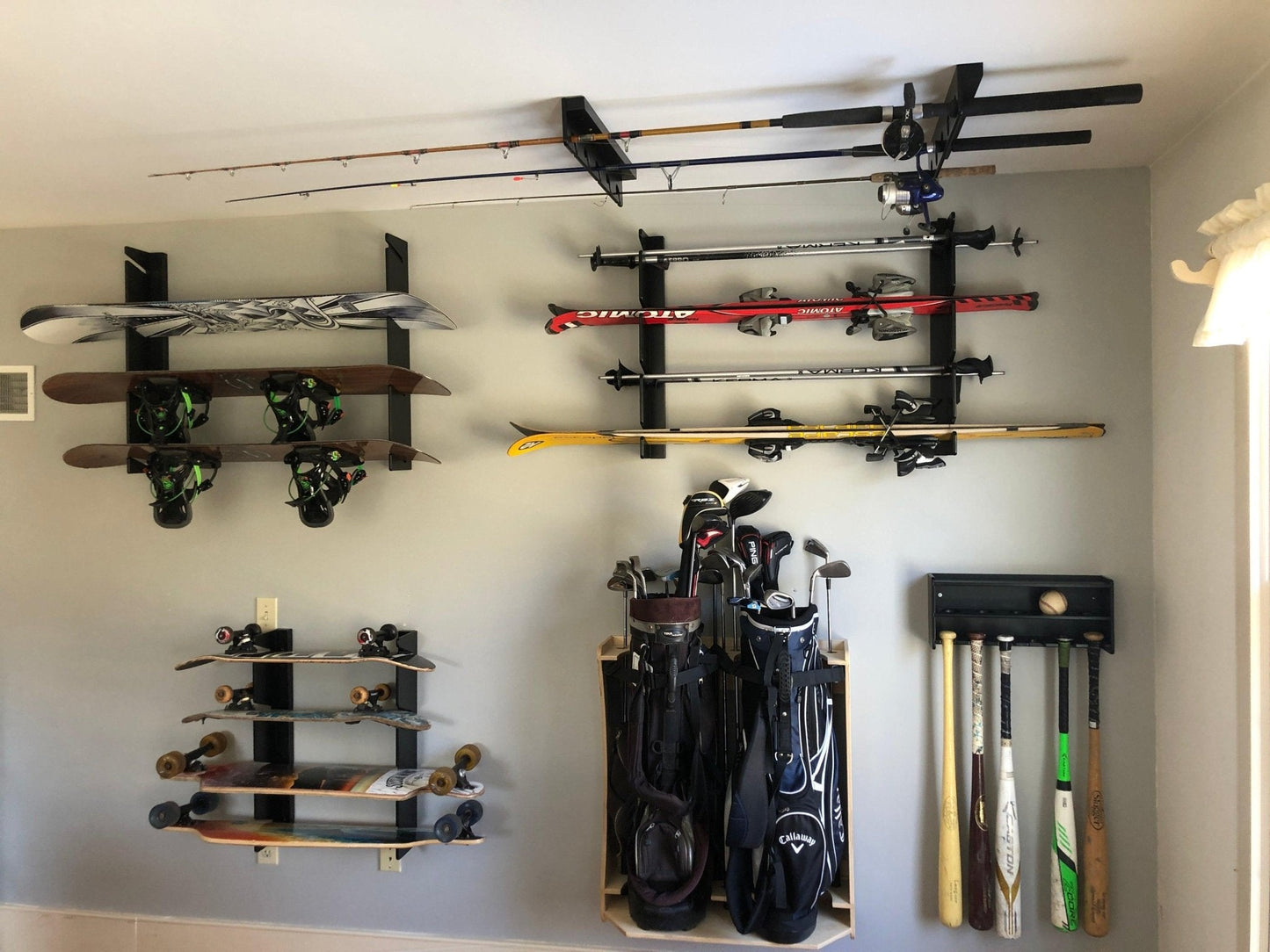 Fishing Rod Rack