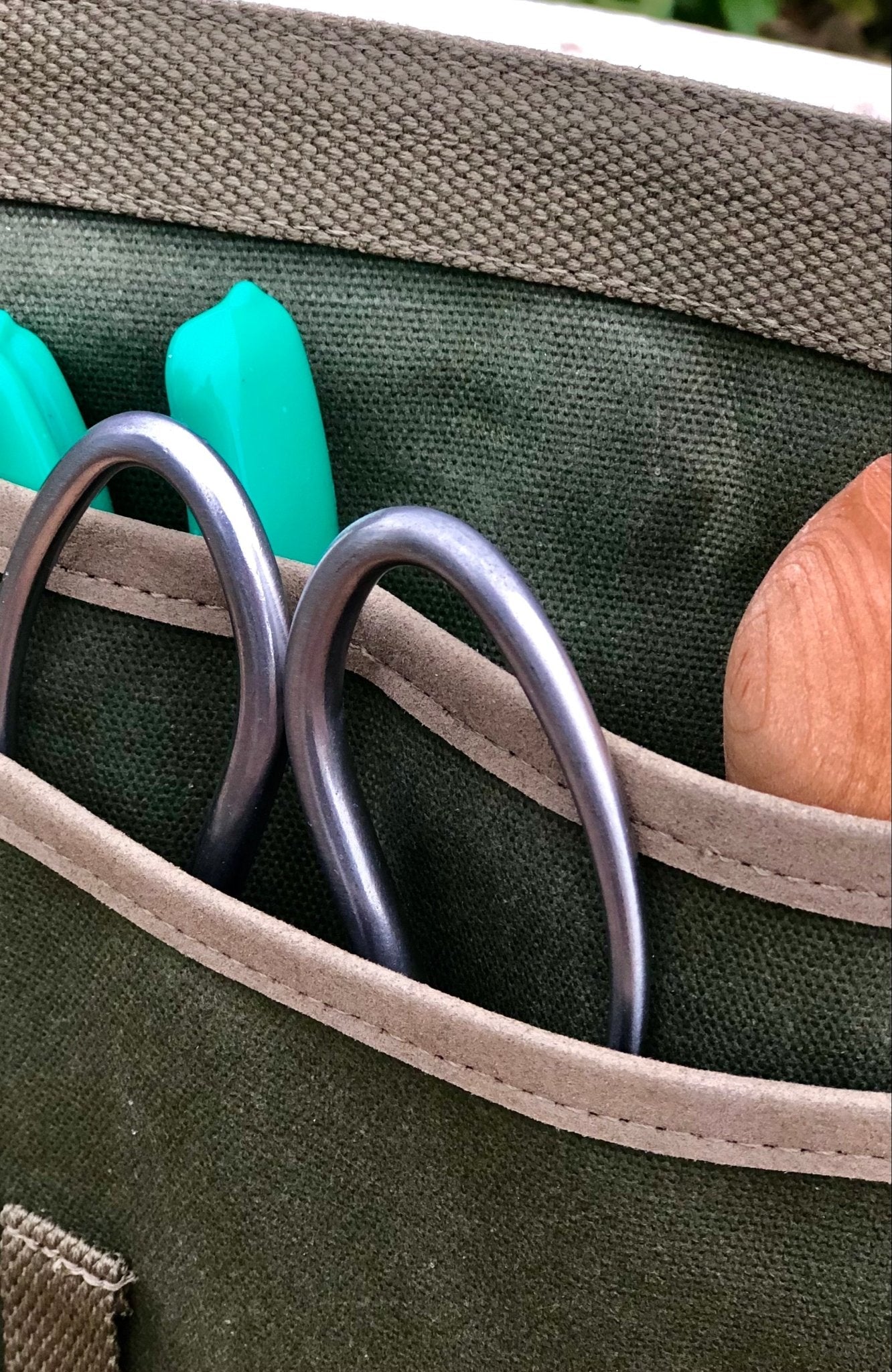 Cinturón de herramientas de jardinería - Lona encerada para jardinería