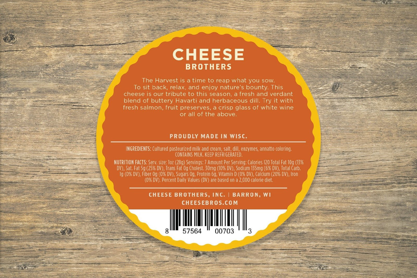 Dill Havarti Cheese