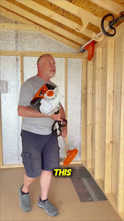 Ceiling Weed Wacker Organizer