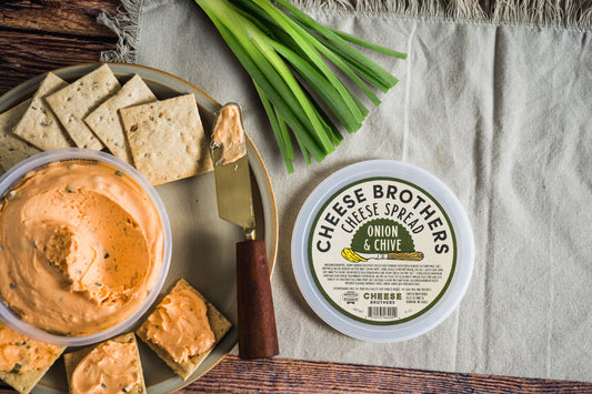 Crema de queso con cebolla y cebollino