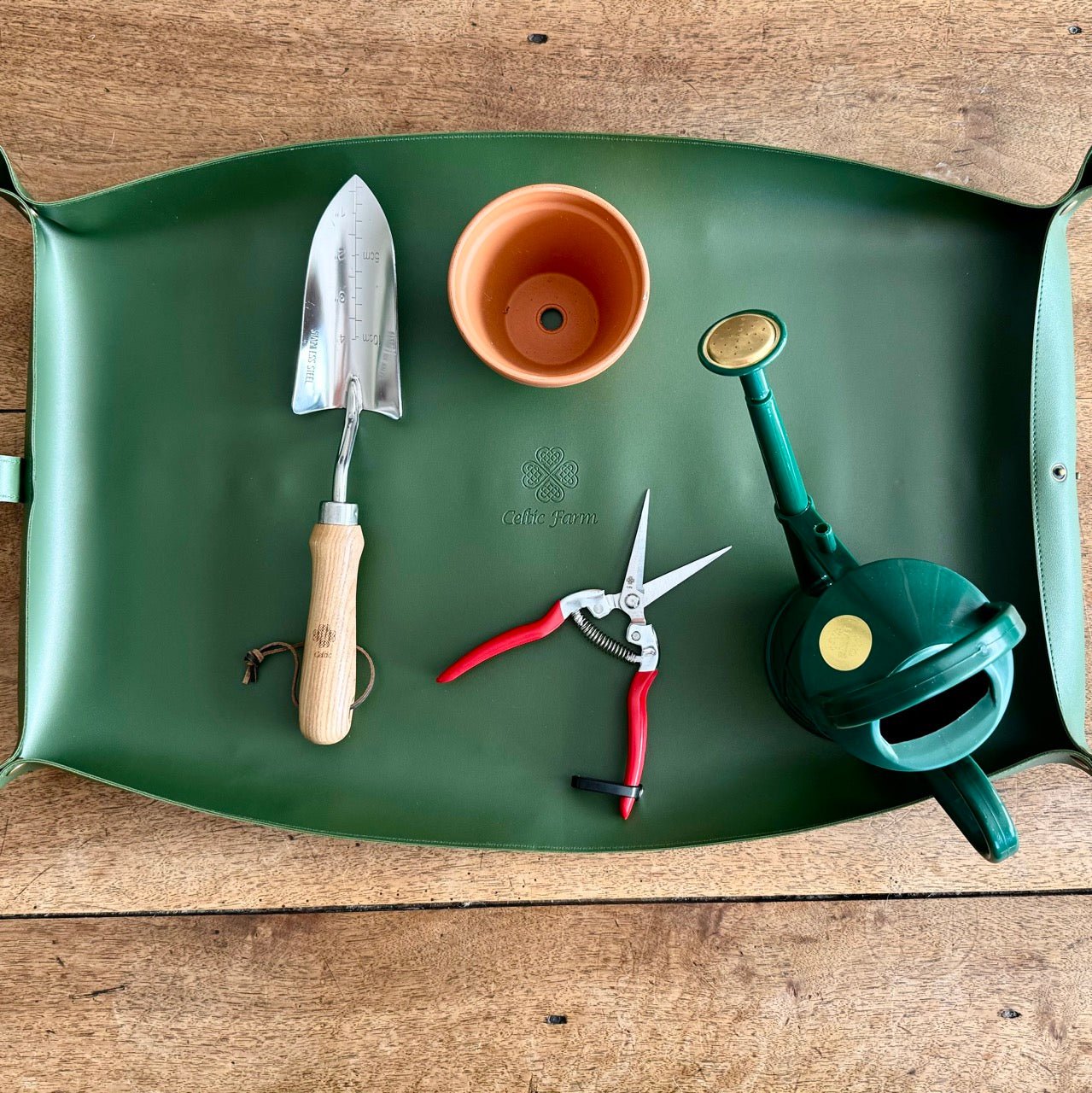 Tapete para macetas - Impermeable para una jardinería ordenada