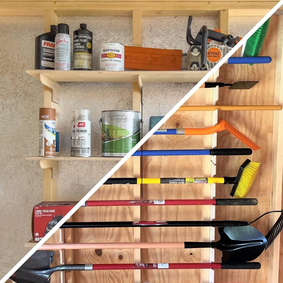 Ceiling Weed Wacker Organizer