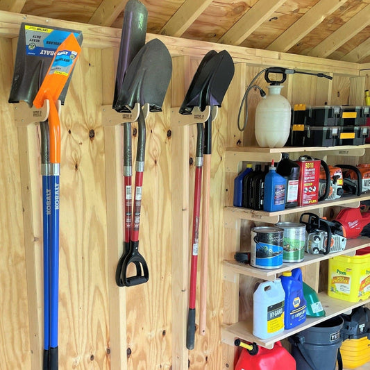 Starter Shed Organization Kit- Stud Mount