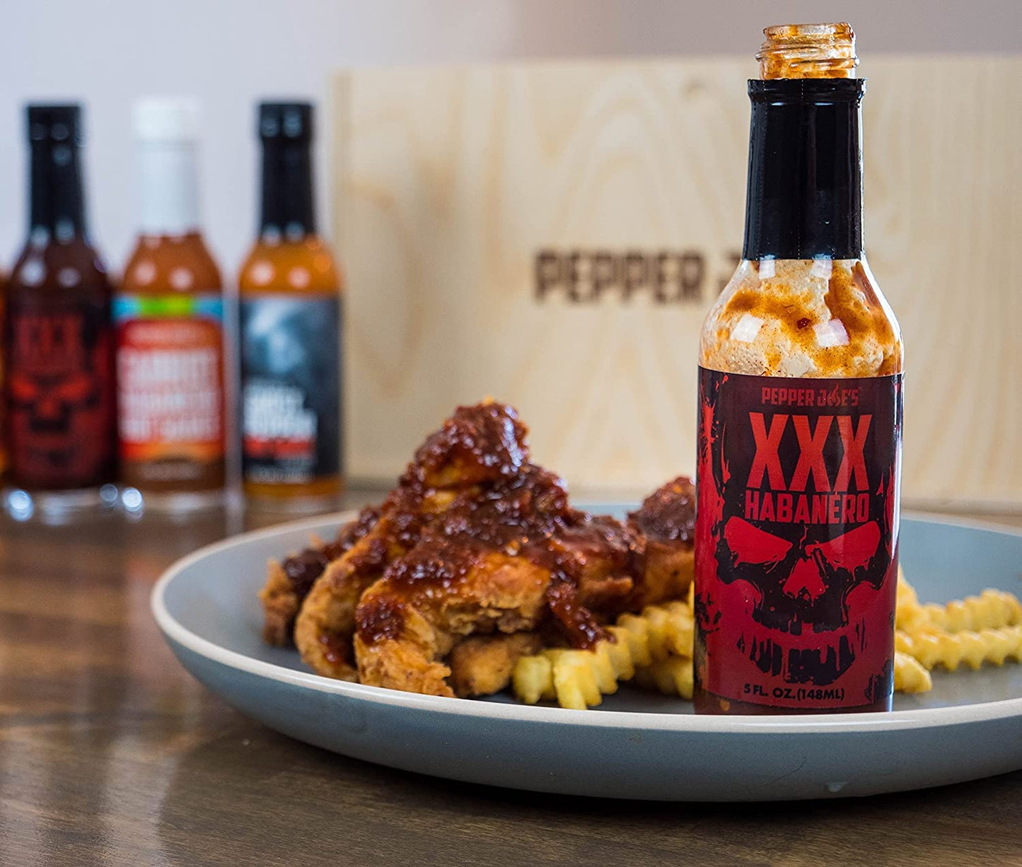 Pepper Joe's Triple X Habanero sauce