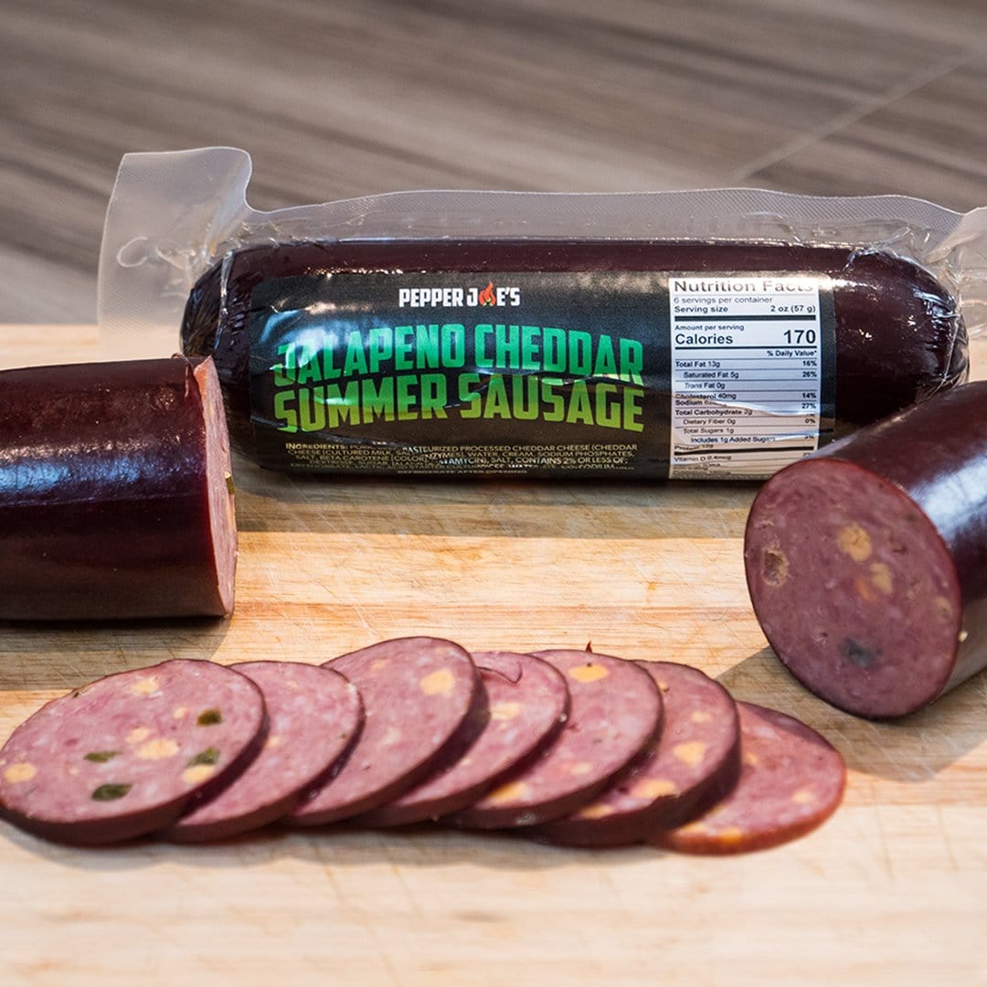 Jalapeño Cheddar Summer Sausage