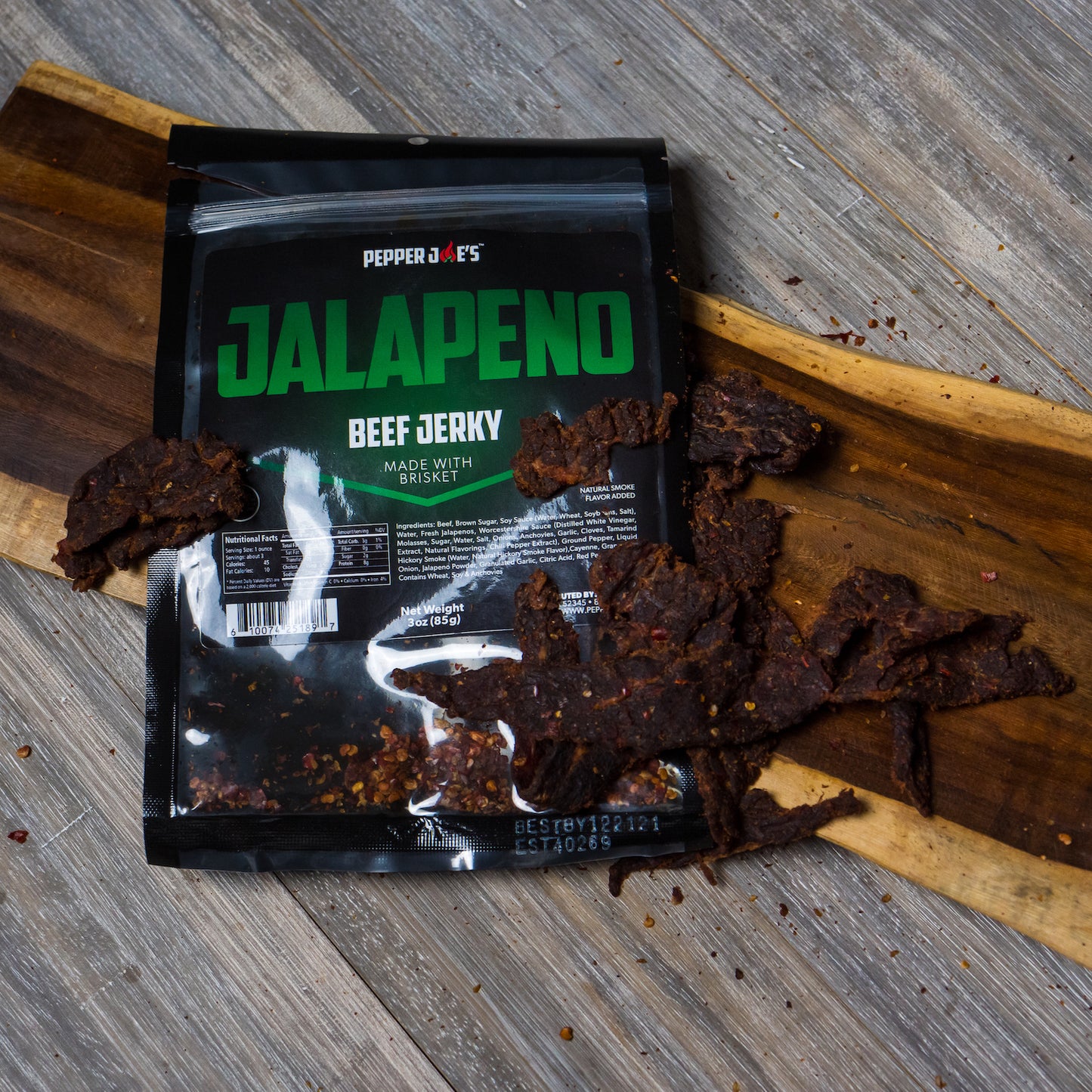 Pepper Joe's jerky gift sets - Carolina Reaper - Mango Habanero - Cayenne - Jalapeno