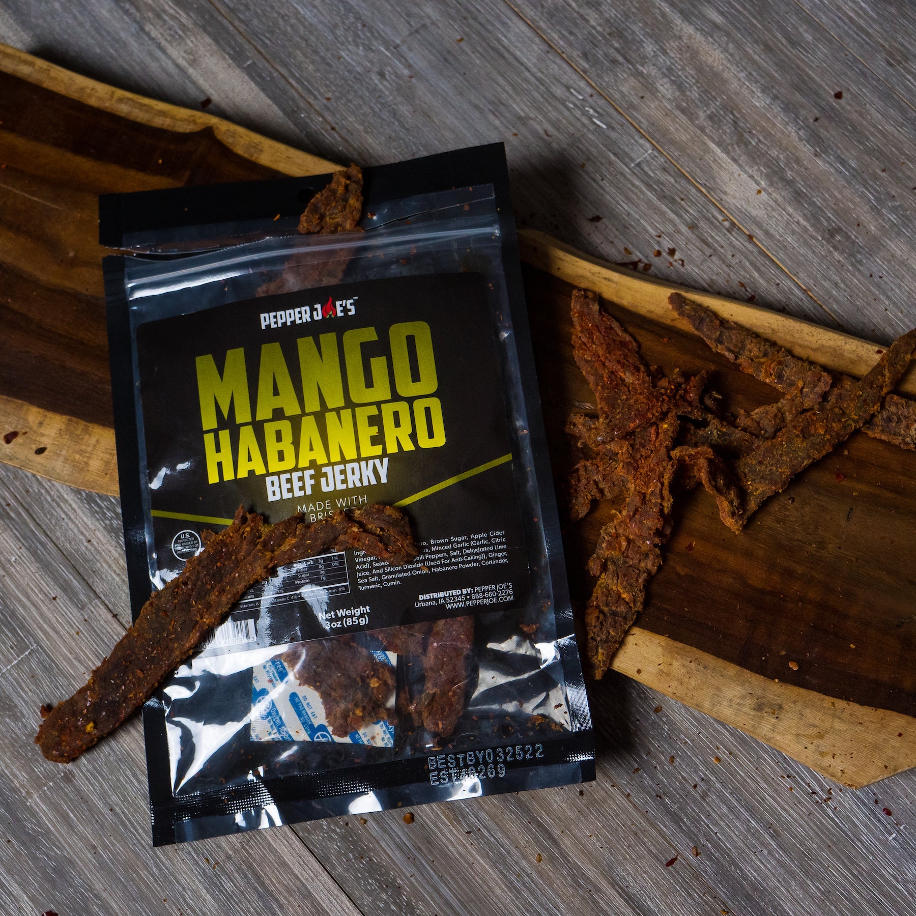 Mango Habanero Beef Jerky Sauce