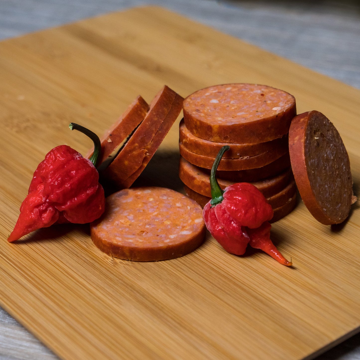 Carolina Reaper Summer Sausage