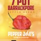 7 Pot Barrackpore Pepper Seeds Superhot