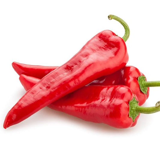 Pepper Joe's Sweet Crimson bell pepper seeds - seed label 