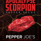 Pepper Joe's Apocalypse Scorpion pepper seeds - seed label