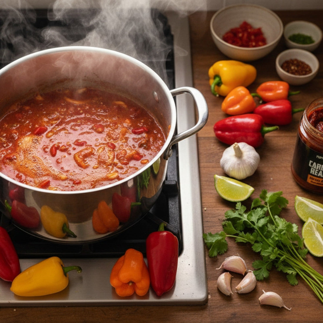 🌶️ 1. Simple 10-Minute Hot Sauce