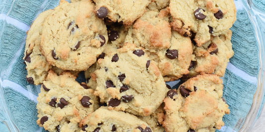 Double Chocolate & Almond Ghost Cookies