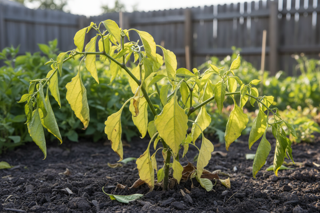 Pepper Plant Nutrient Deficiencies How to Identify Symptoms and Fix T