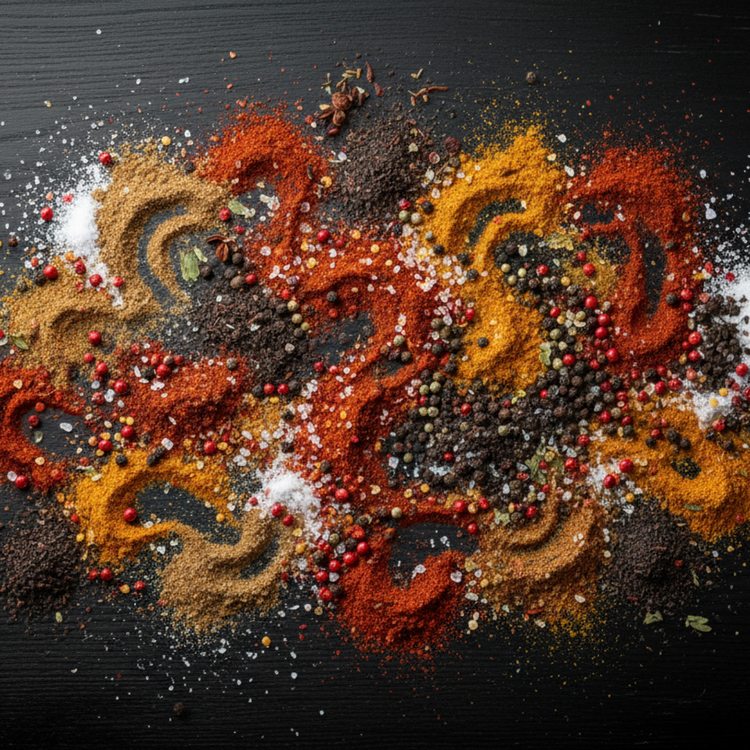 Spicy Salts & Pepper Blends