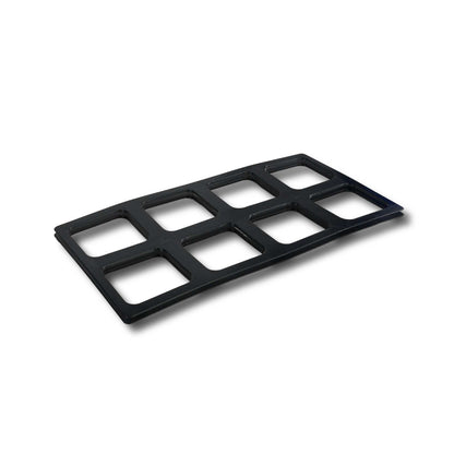 5" insert for seedling tray to hold seed starting pots on white background
