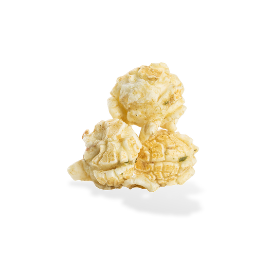 Palomitas de maíz con salsa ranchera y jalapeño