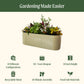 32" Extra Tall 10 In 1 Jumbo Modular Metal Raised Garden Bed Kit