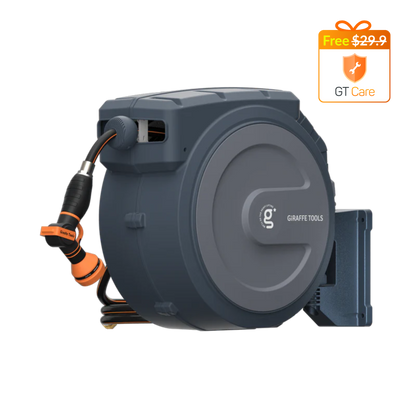 Retractable Garden Hose Reel with Auto-Rewind, 1/2 in x 78 ft