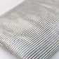 close up of white shade cloth on white background