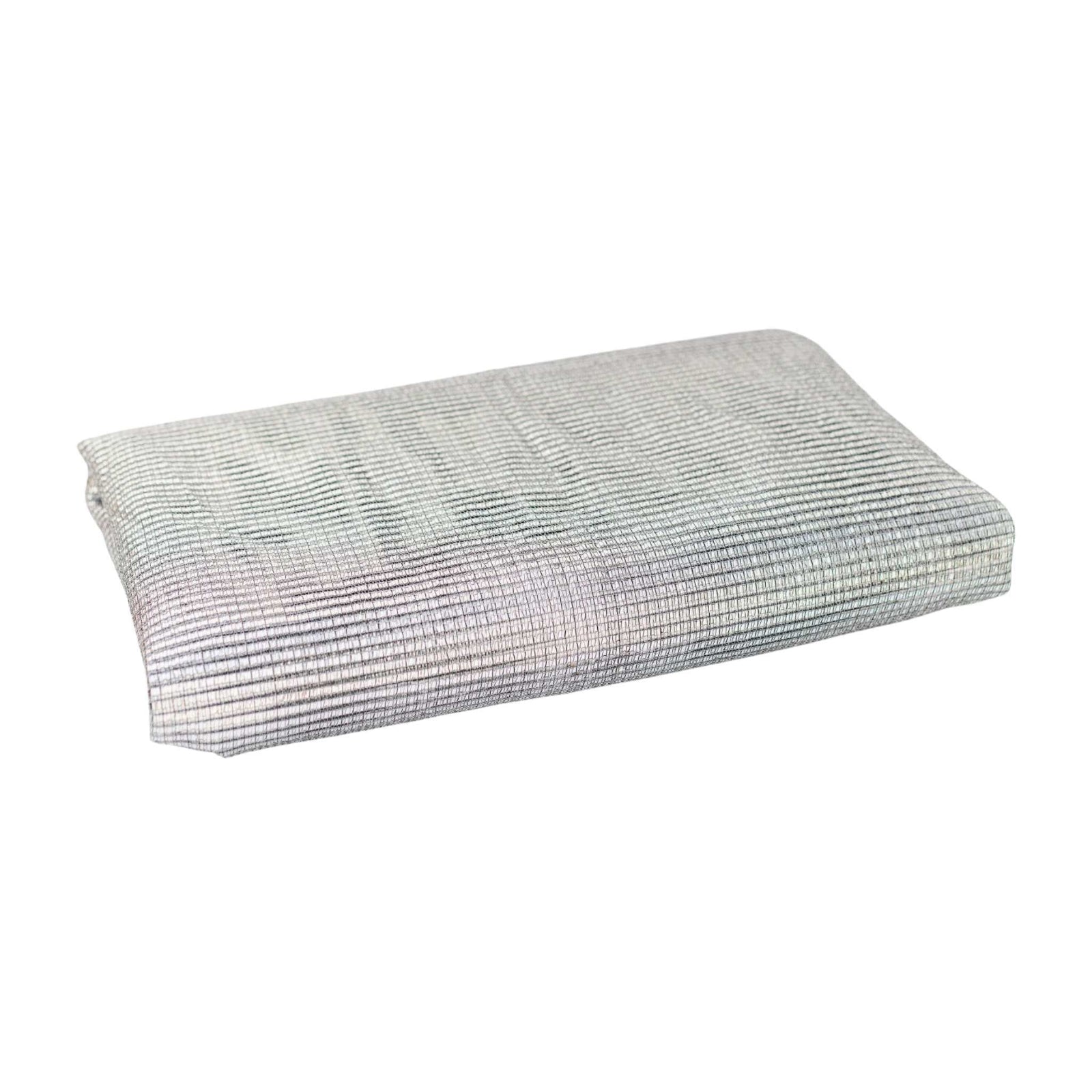 white shade cloth for use in greenhouse on white background 