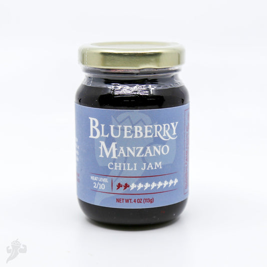 Blueberry Manzano Chili Jam