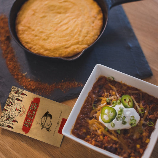 Mezcla de chile picante y atrevida