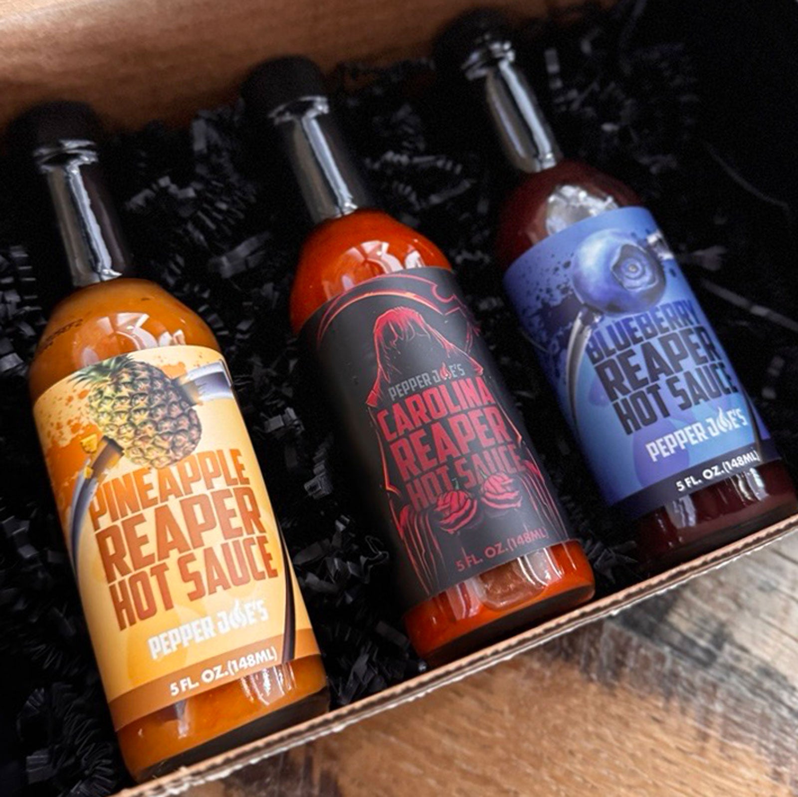 Carolina Reaper Hot Sauce Gift Box