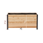 Cedar Planters 18x48 inch planter box dimension diagram: 24 inch total height, 3 inch ground clearance, 21 inch box height