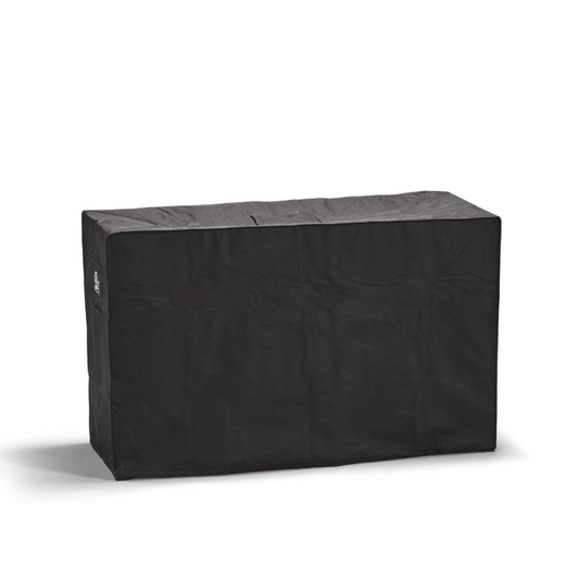 Cedar Planters winter cover on planter box on a white background. 
