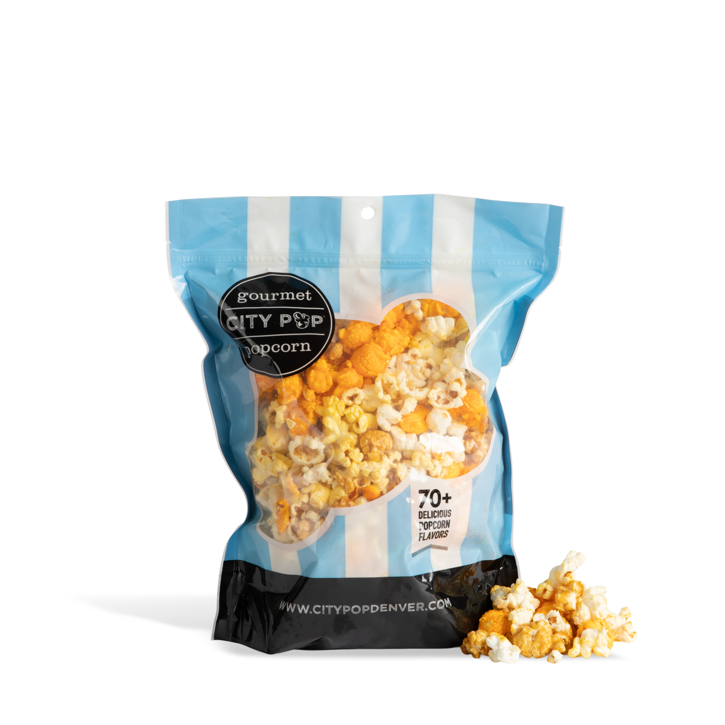 Bag of City Pop Classic Mix popcorn with visible branding on a white background