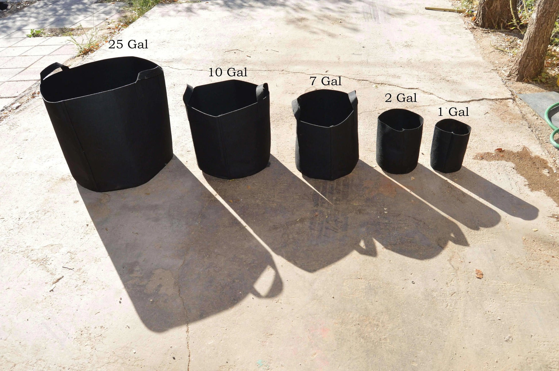 2 gallon plant pot 50 bundle Grow Bags - 2 to 50 Gallon