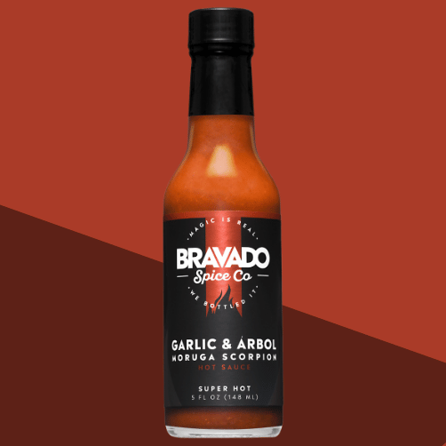 SALSA PICANTE DE AJO Y ÁRBOL MORUGA ESCORPIÓN 