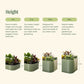 32" Extra Tall 10 In 1 Jumbo Modular Metal Raised Garden Bed Kit
