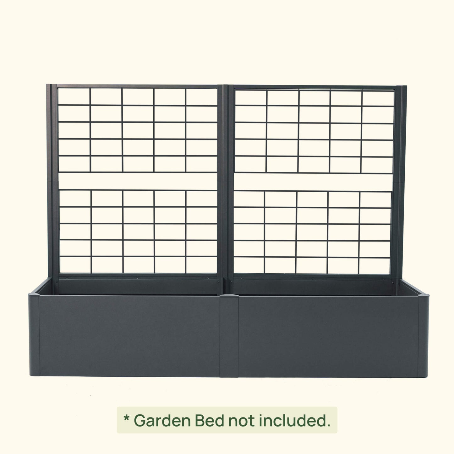 modern trellis planter Modern Privacy Trellis for 83 " Raised Garden Beds – Pepper Joe's