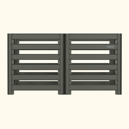 Modular Compost Bin 2-bin configuration on a white background.