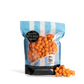 Bag of City Pop Orange popcorn with visible branding on a white background