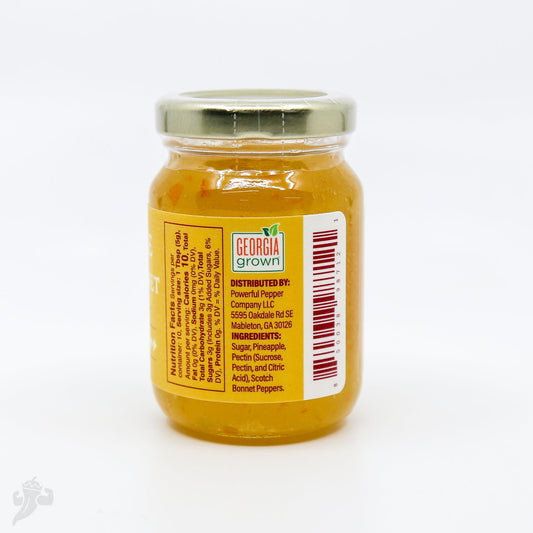 Mermelada de chile Scotch Bonnett de piña 