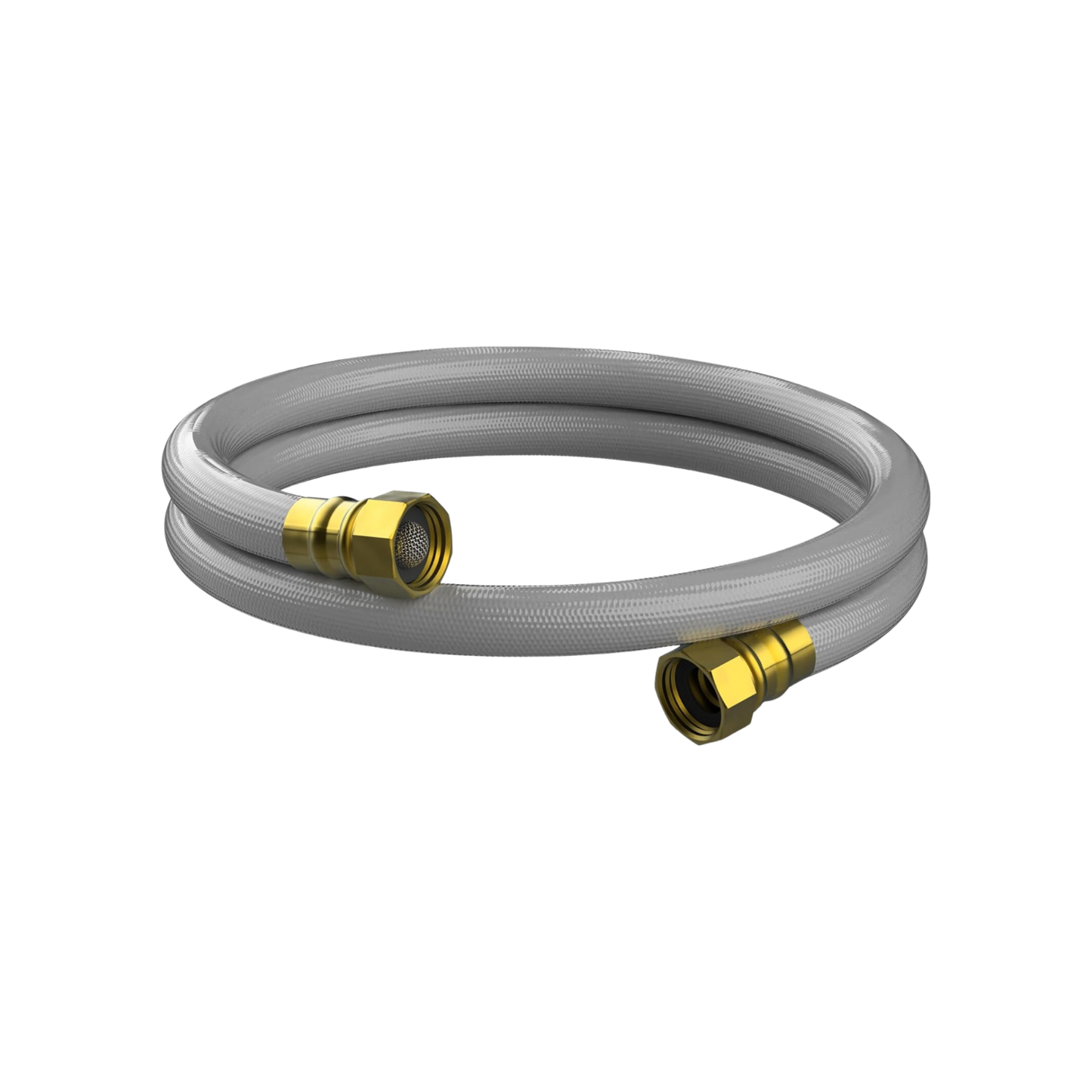 Pressure Washer Leader Hose on white background